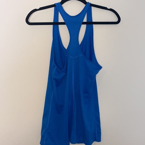 Nike Dry Fit Blue Workout Tank Top - Picture 4 of 4